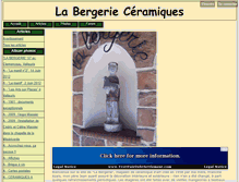 Tablet Screenshot of labergerie-vallauris.com